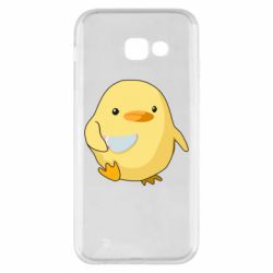 Чехол для Samsung A5 2017 Цыпленок с ножом мем
