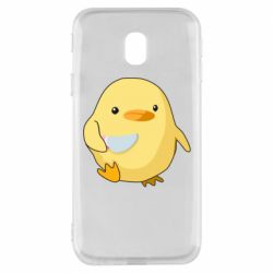 Чехол для Samsung J3 2017 Цыпленок с ножом мем - PrintSalon