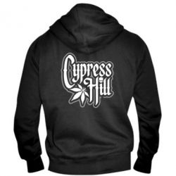 Чоловіче худі на блискавці Cypress Hill Logo-PrintSalon Чоловіче худі на блискавці Cypress Hill Logo