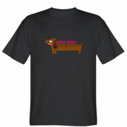 Мужская футболка Stedman Dachshund and funny text