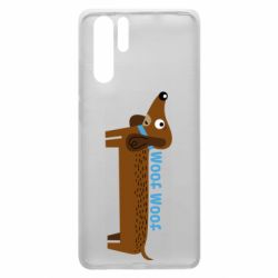 Чехол для Huawei P30 Pro Dachshund and funny text - PrintSalon