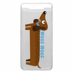 Чохол для Samsung A80 Dachshund and funny text