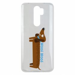 Чехол для Xiaomi Redmi Note 8 Pro Dachshund and funny text - PrintSalon