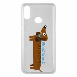 Чохол для Samsung A10s Dachshund and funny text