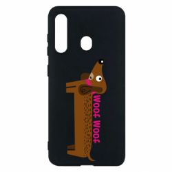 Чехол для Samsung M40 Dachshund and funny text