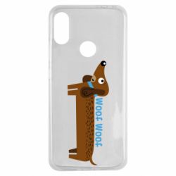 Чехол для Xiaomi Redmi Note 7 Dachshund and funny text - PrintSalon
