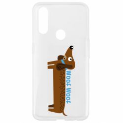 Чохол для Oppo A31 Dachshund and funny text
