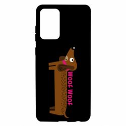 Чохол для Samsung A72 5G Dachshund and funny text