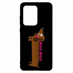 Чехол для Samsung S20 Ultra Dachshund and funny text - PrintSalon
