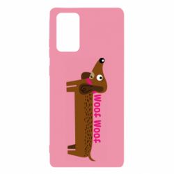 Чохол для Samsung Note 20 Dachshund and funny text