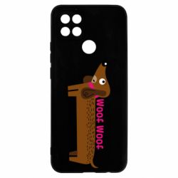 Чехол для Oppo A15s/A15 Dachshund and funny text - PrintSalon