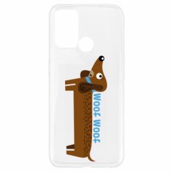 Чехол для Oppo A52/A72/A92 Dachshund and funny text