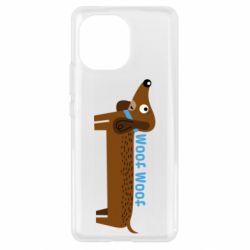 Чохол для Xiaomi Mi11 Dachshund and funny text