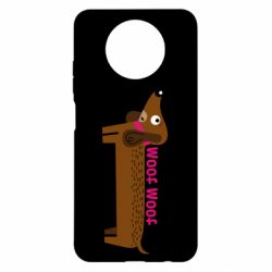 Чехол для Xiaomi Redmi Note 9 5G/Redmi Note 9T Dachshund and funny text
