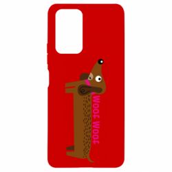 Чехол для Xiaomi Redmi Note 10 Pro Dachshund and funny text - PrintSalon