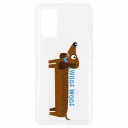 Чохол для Realme 7 Pro Dachshund and funny text