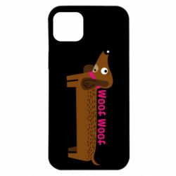 Чехол для iPhone 14 Plus Dachshund and funny text - PrintSalon