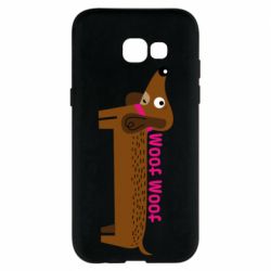 Чехол для Samsung A5 2017 Dachshund and funny text - PrintSalon