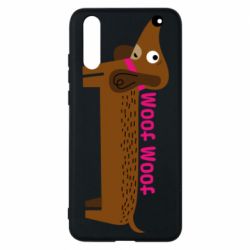 Чехол для Huawei P20 Dachshund and funny text - PrintSalon