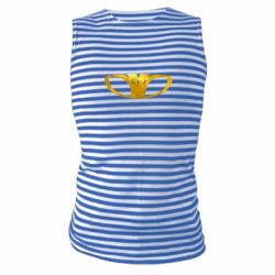 Майка-тельняшка Daewoo logo Голограмма - PrintSalon