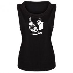 Женская майка Daft Punk - PrintSalon