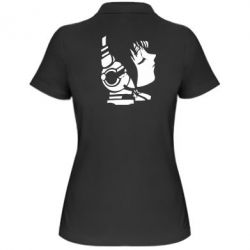 Женское поло Daft Punk - PrintSalon