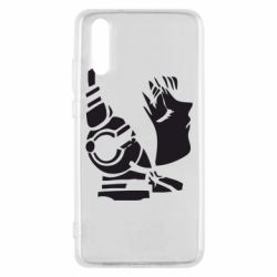 Чехол для Huawei P20 Daft Punk - PrintSalon