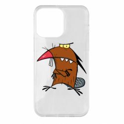 Чехол для iPhone 14 Pro Max Daggett Beaver - PrintSalon