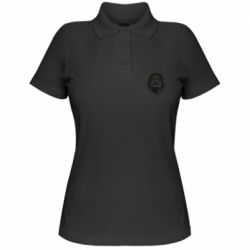 Женское поло Dali Face - PrintSalon