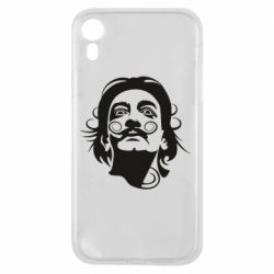 Чехол для iPhone XR Dali Face