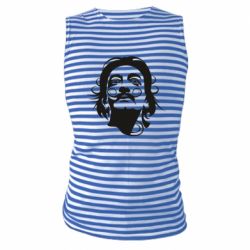 Майка-тельняшка Dali Face