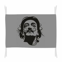 Флаг Dali Face - PrintSalon