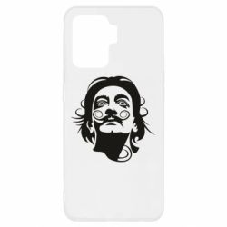 Чехол для Oppo Reno 5 Lite Dali Face - PrintSalon