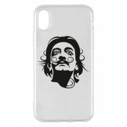 Чехол для iPhone X/Xs Dali Face