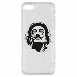 Чехол для iPhone5/5S/SE Dali Face - PrintSalon