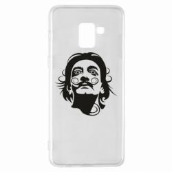 Чехол для Samsung A8+ 2018 Dali Face - PrintSalon
