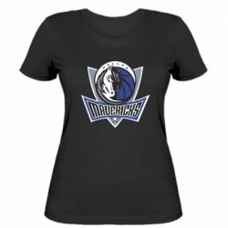 Женская футболка Dallas Mavericks - PrintSalon