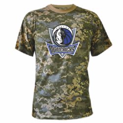 Камуфляжная футболка Dallas Mavericks - PrintSalon