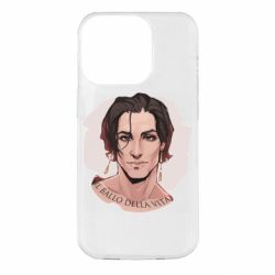 Чехол для iPhone 14 Pro Damiano David  portrait - PrintSalon