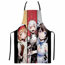 Фартук с 3D принтом Danmachi Heroes - PrintSalon