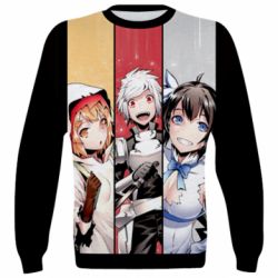 3D свитшот Danmachi Heroes - PrintSalon