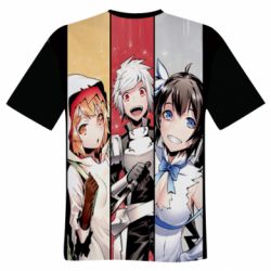 Мужская футболка 3D Danmachi Heroes - PrintSalon