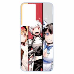Чехол для Samsung S21 Danmachi Heroes - PrintSalon