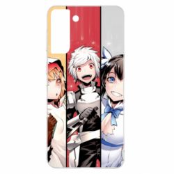 Чехол для Samsung S21+ Danmachi Heroes - PrintSalon