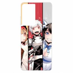 Чехол для Samsung S21 Ultra Danmachi Heroes - PrintSalon