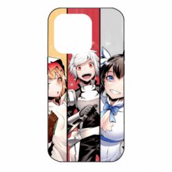 Чехол для iPhone 14 Pro Danmachi Heroes - PrintSalon