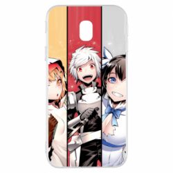 Чехол для Samsung J3 2017 Danmachi Heroes - PrintSalon
