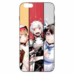 Чехол для iPhone 6 Plus/6S Plus Danmachi Heroes - PrintSalon