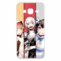 Чехол для Samsung J3 2016 Danmachi Heroes - PrintSalon