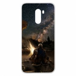 Чохол для Xiaomi Pocophone F1 Dark Souls Bonfire rest - PrintSalon